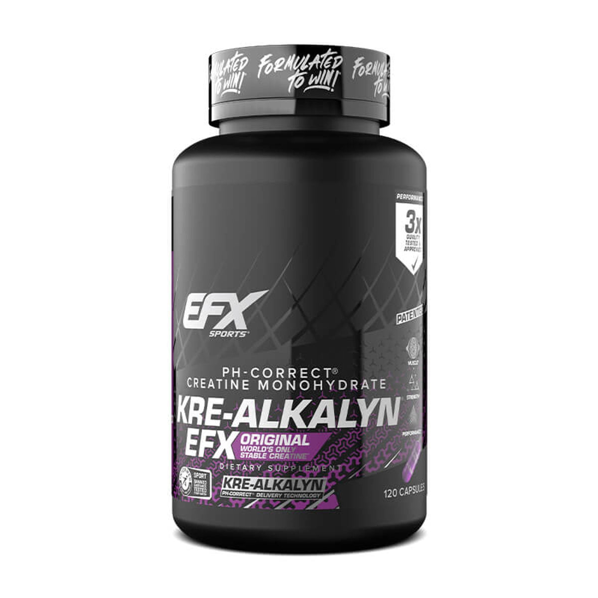 EFX Sports Kre-Alkalyn EFX — gélules — 120 gélules