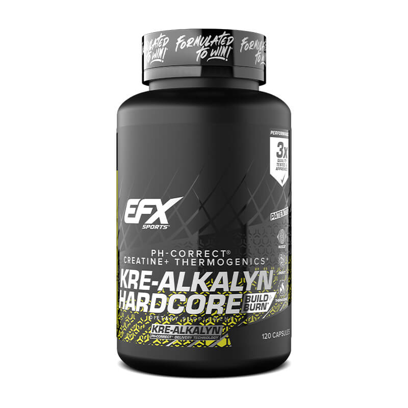EFX Sports Kre-Alkalyn Hardcore — 120 gélules