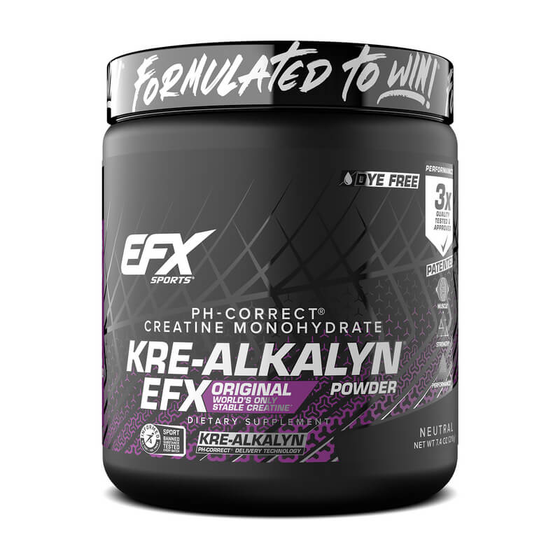 EFX Sports Kre-Alkalyn Poudre — Nature 210 g