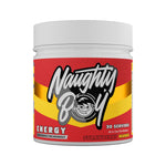 Pot de 390 g Naughty Boy Energy goût Strawberry Mango, pré-entraînement