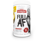 Pot de 5% Nutrition Full AF goût Beach Blast, pré-entraînement sans stimulant