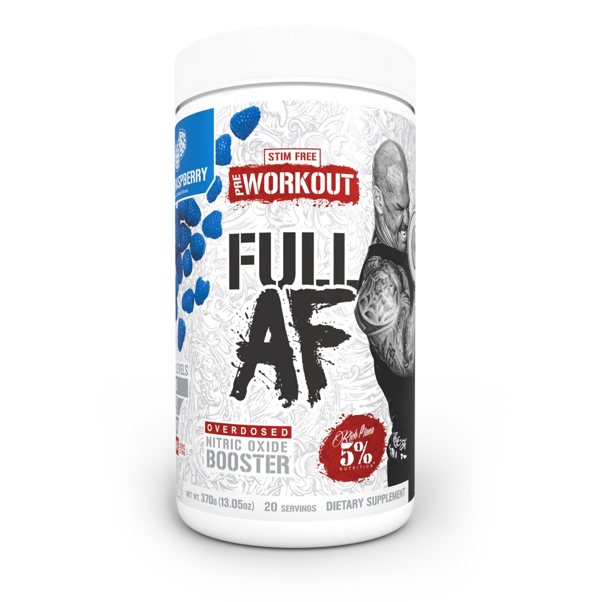 5% Nutrition FULL AF - pot framboise bleue