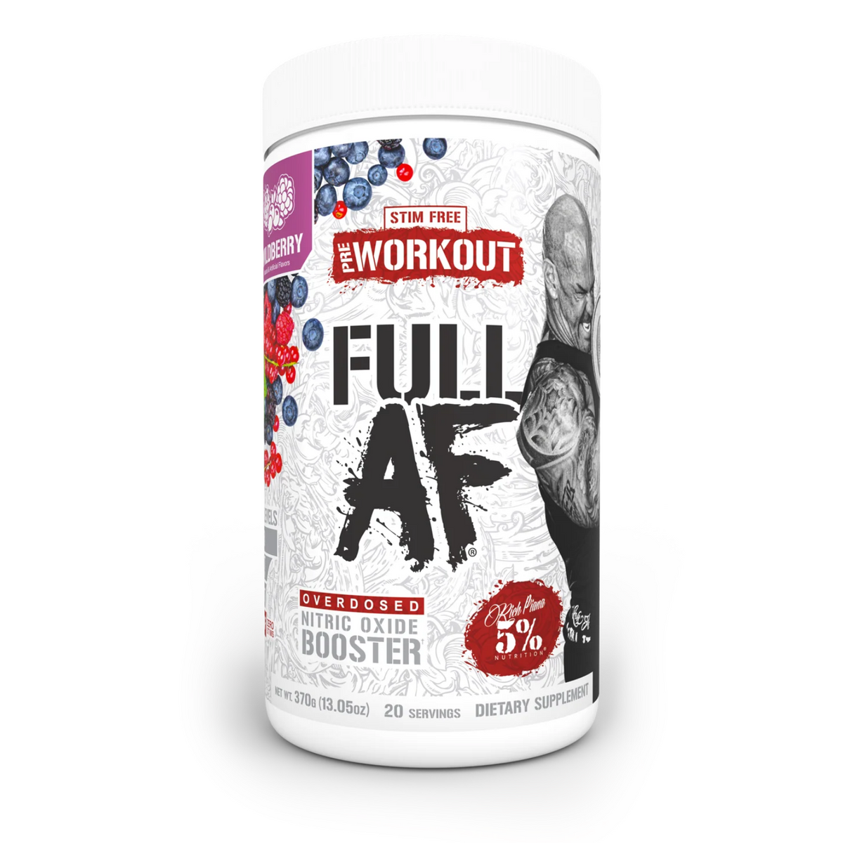 5% Nutrition FULL AF - pot gout wildberry
