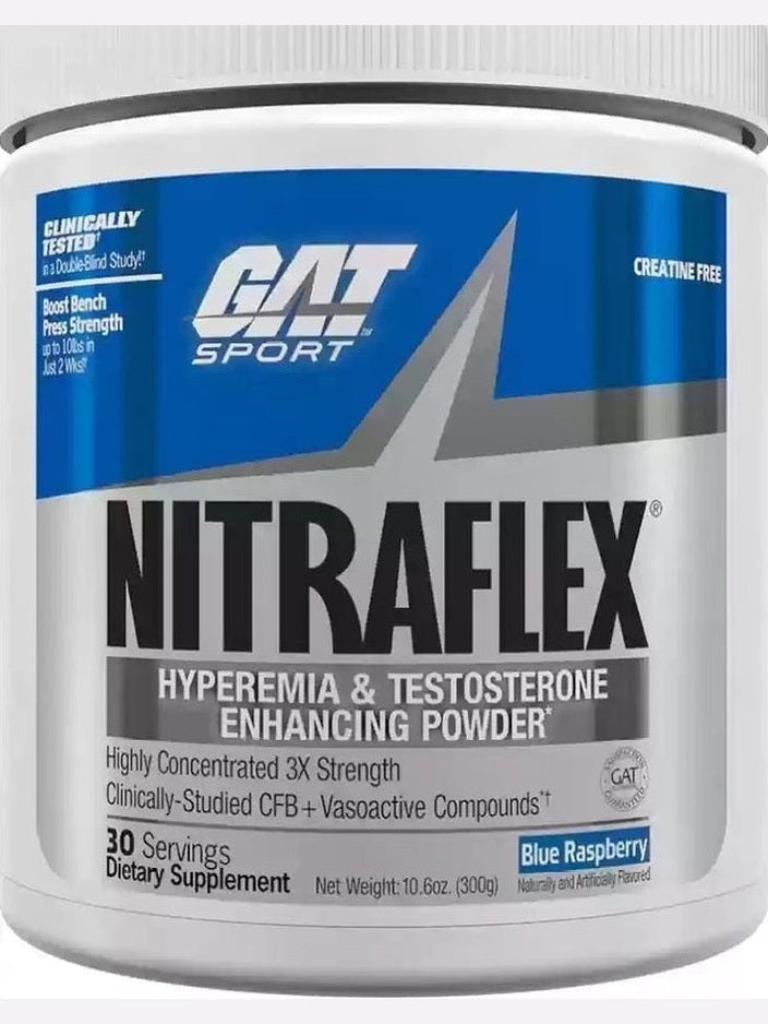 Gat Sport Nitraflex Original 300g Gat Sport KISS NUTRITION Montpellier