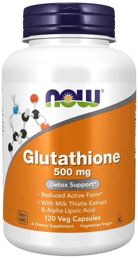 Glutathione, 500mg - 120 vcaps NOW FOODS