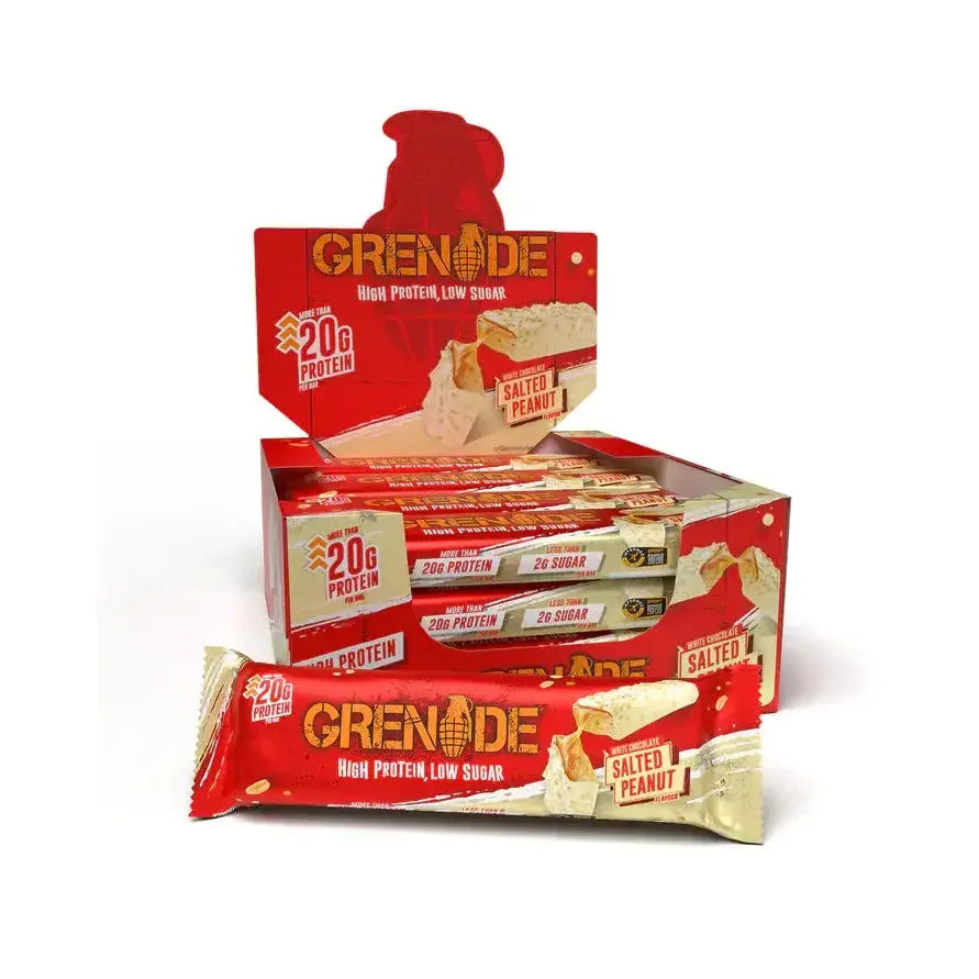 Grenade Carb Killa - Barre Protéinée 23g Faible Sucre GRENADE