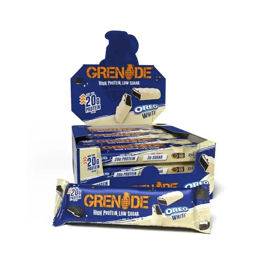 Grenade Carb Killa - Barre Protéinée 23g Faible Sucre GRENADE