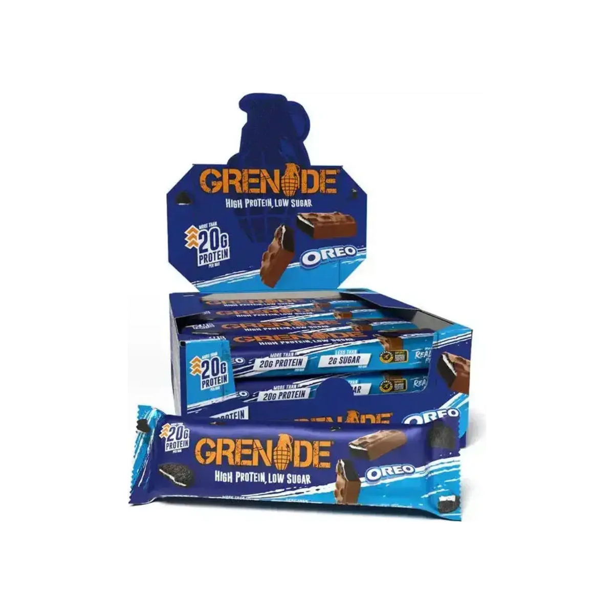 Grenade Carb Killa - barre proteinee 23 g faible en sucre