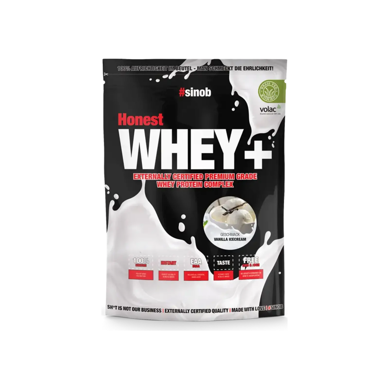 Sinob Honest Whey - proteine whey concentree premium