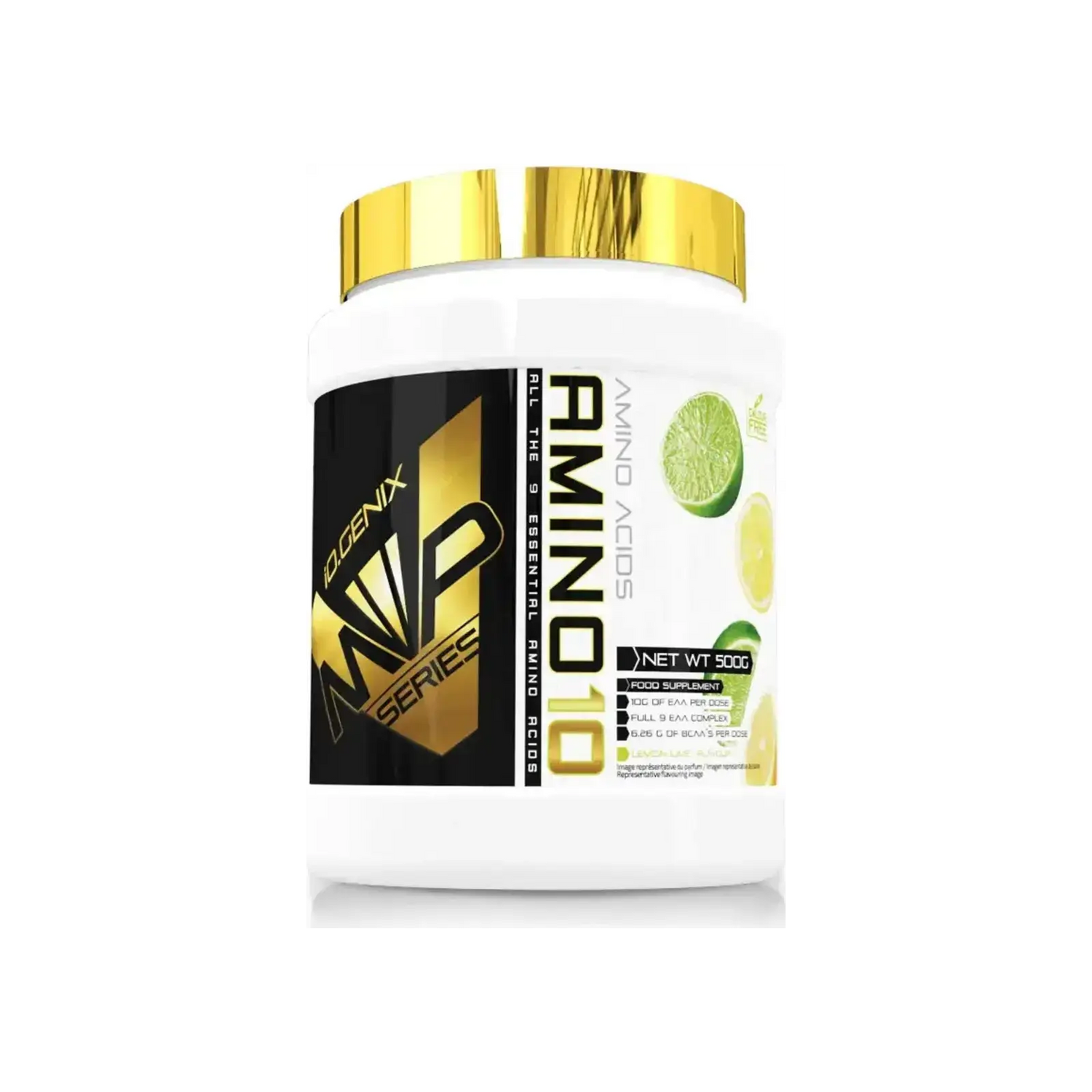 IO Genix Amino 10, acides aminés essentiels du pack intermédiaire