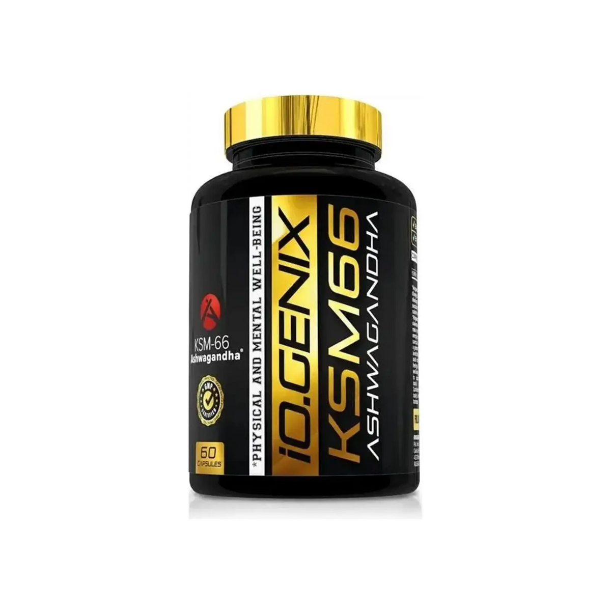 IO Genix Ashwagandha KSM-66 - stresszoldó adaptogén