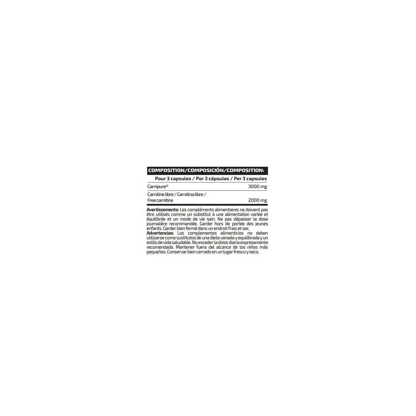 IO Genix Carni3000 Carnipure - L-Carnitine Perte Poids IO.GENIX