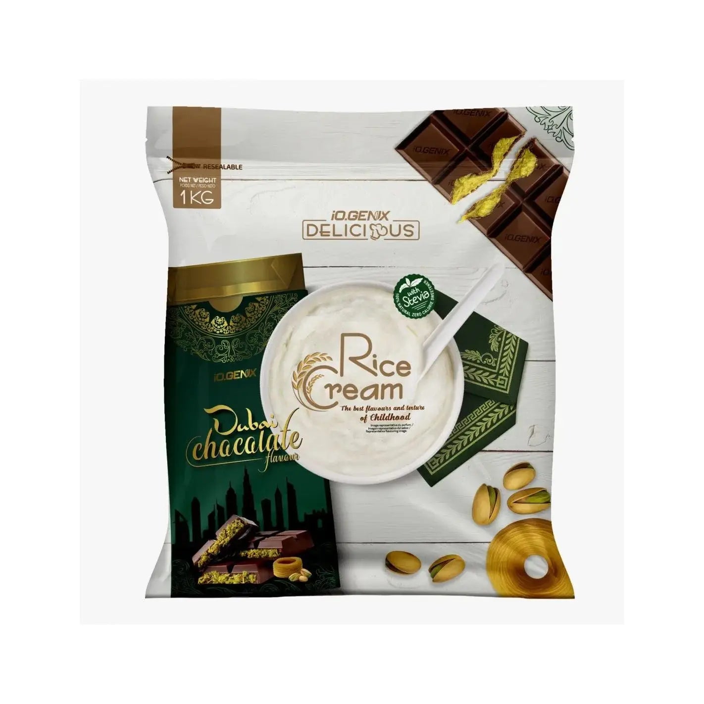 IO Genix Crème de Riz - Glucides Sport Musculation IO.GENIX