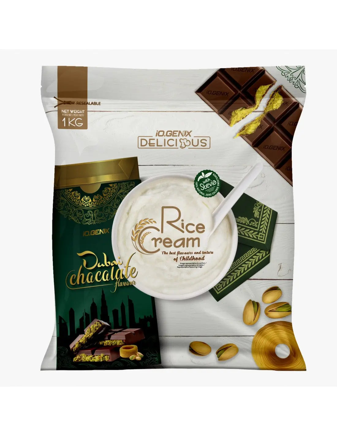 IO Genix Crème de Riz - Glucides Sport Musculation IO.GENIX