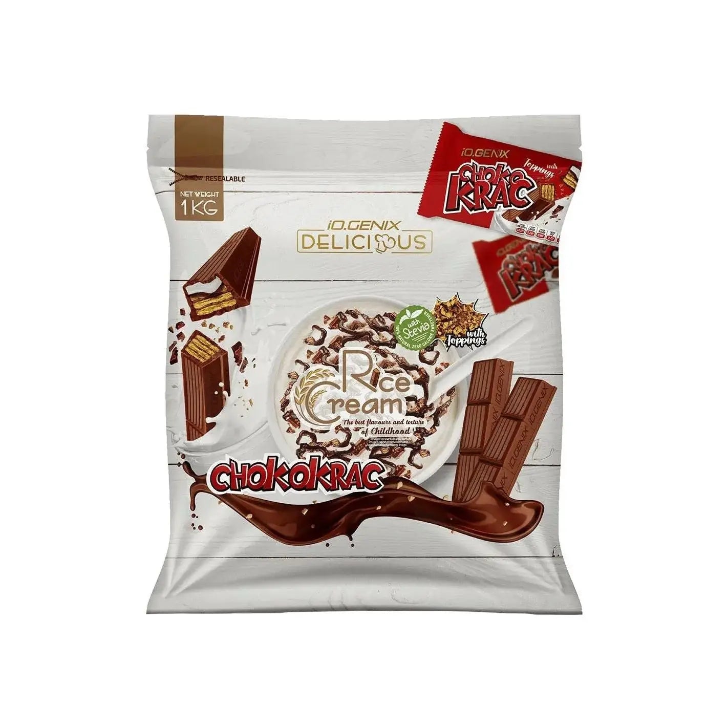 IO Genix Crème de Riz - Glucides Sport Musculation IO.GENIX