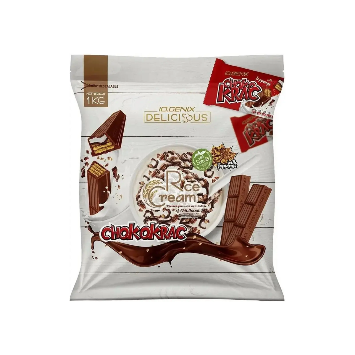 IO Genix Creme de Riz - glucides pour le sport et la musculation