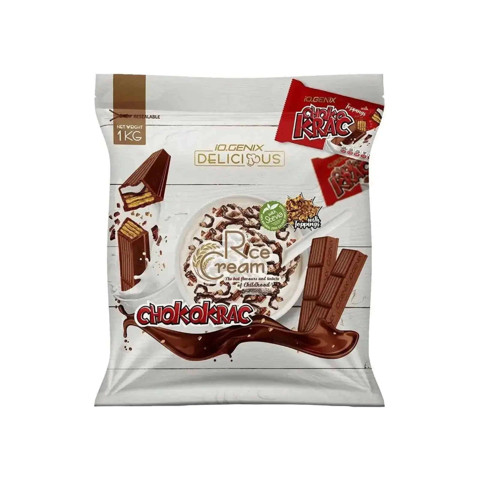 Crème de riz IO Genix du pack prise de masse