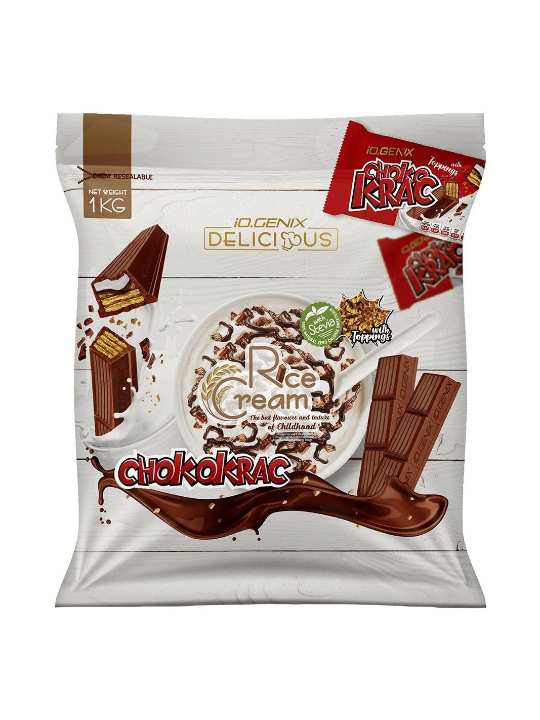 IO.Genix Crème de riz 1kg IO.GENIX KISS NUTRITION Montpellier