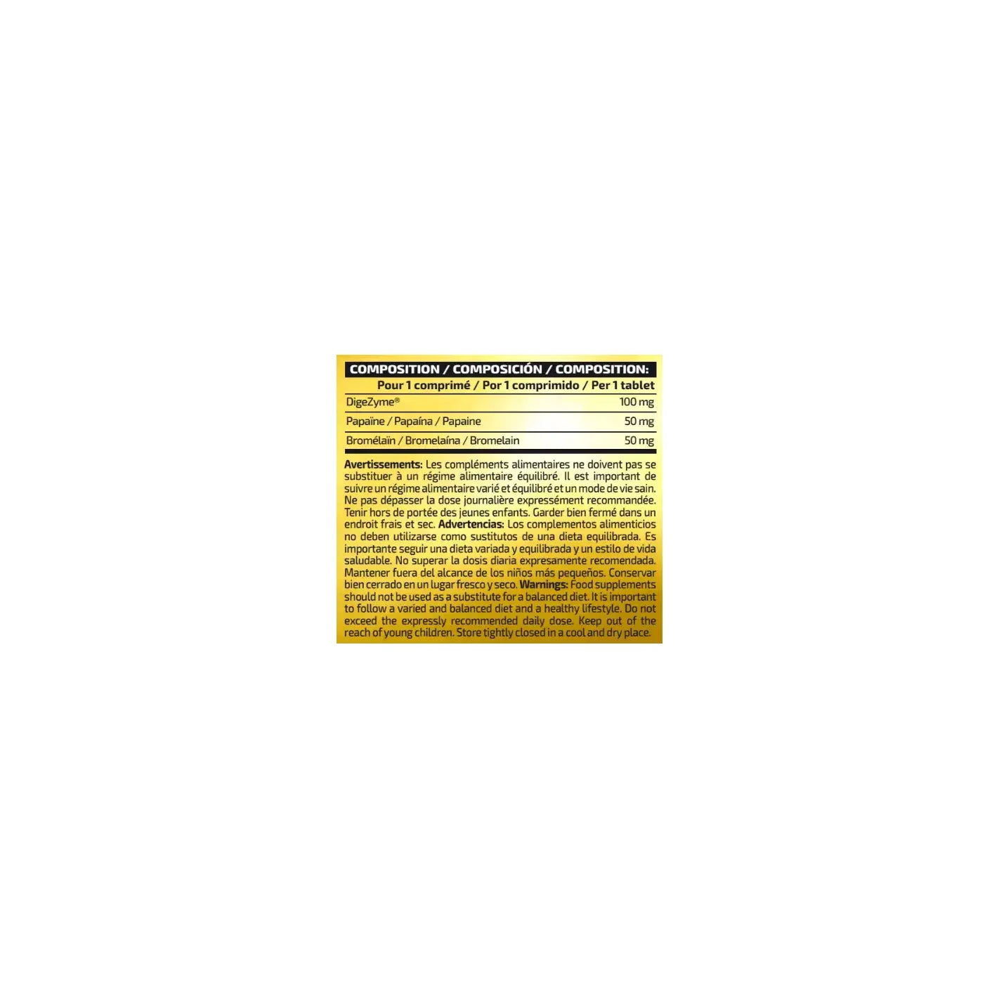 IO Genix Digestive Enzymes - Complexe DigeZyme® Enzymatique IO.GENIX
