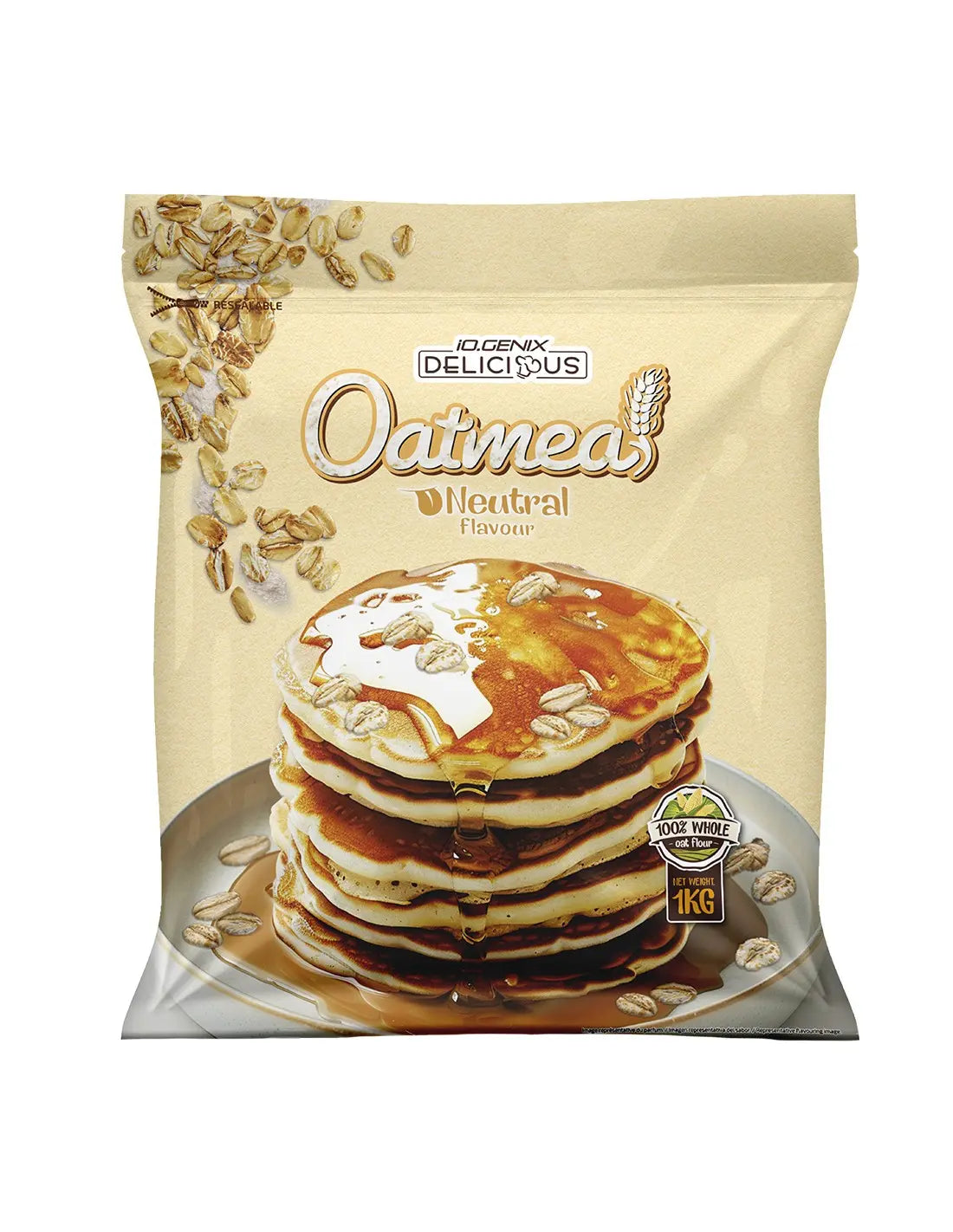 IO Genix Farine Avoine Neutre - Glucides Complexe Naturel IO.GENIX