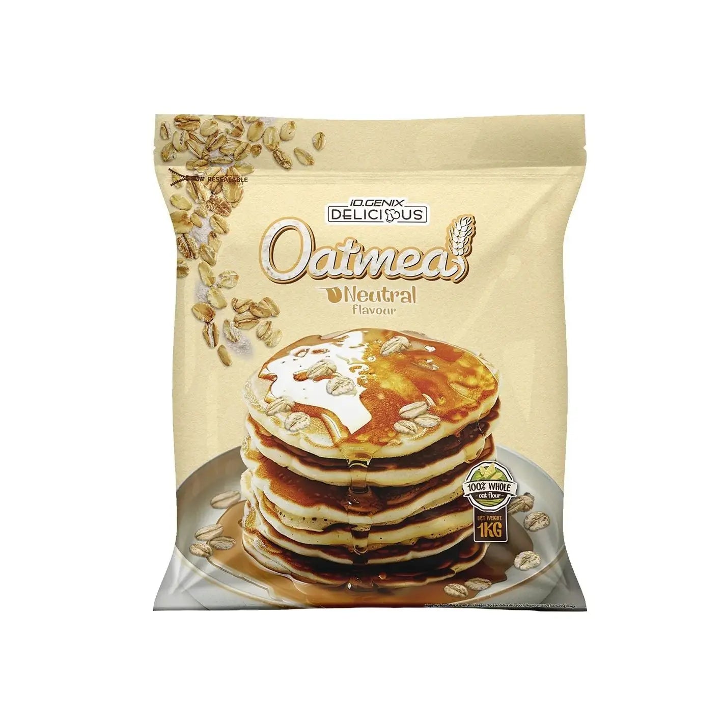 IO Genix Farine Avoine Neutre - Glucides Complexe Naturel IO.GENIX