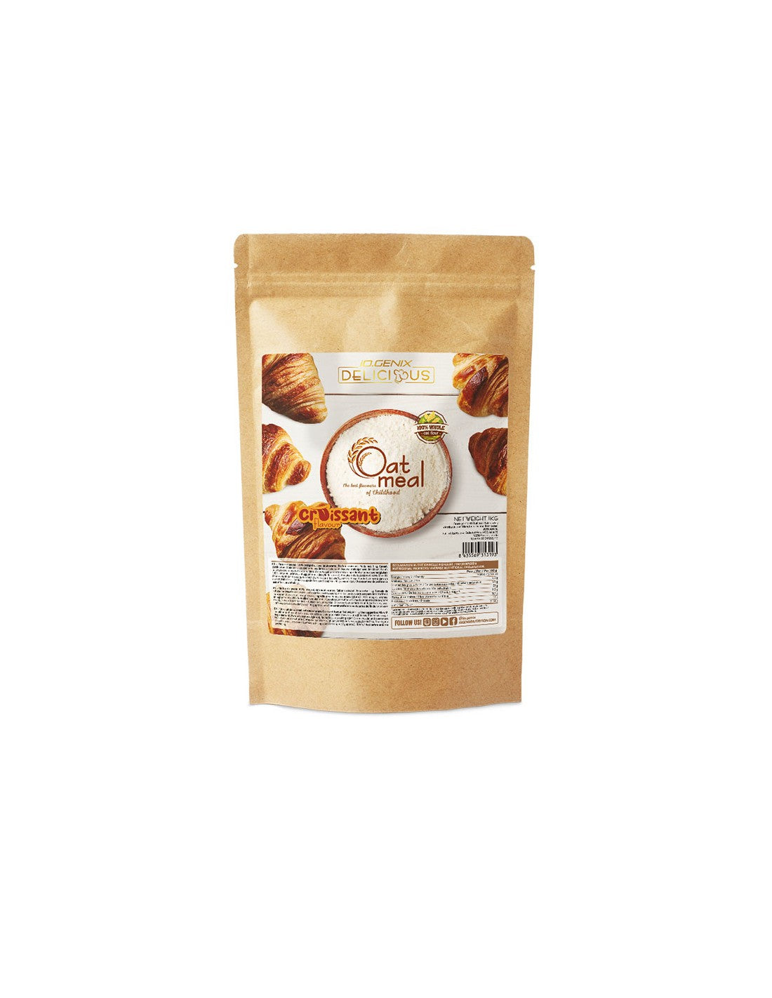 IO.Genix Farine D'Avoine 1kg IO.GENIX KISS NUTRITION Montpellier
