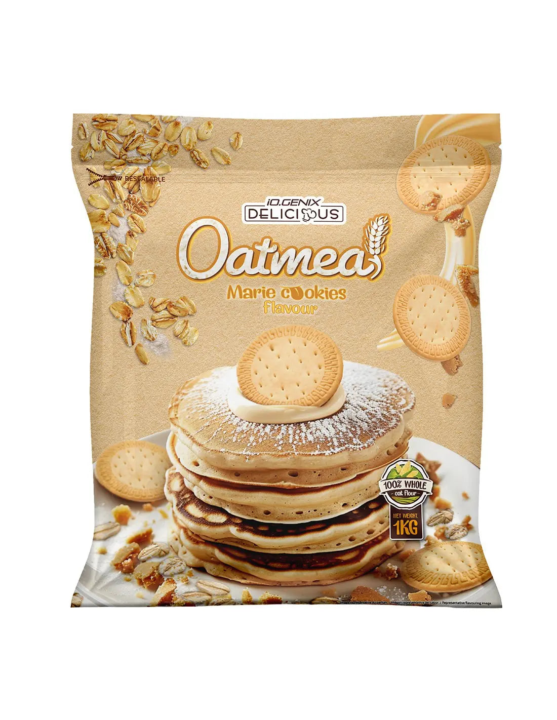 IO Genix Farine d'Avoine - Glucides Complexes Sport IO.GENIX