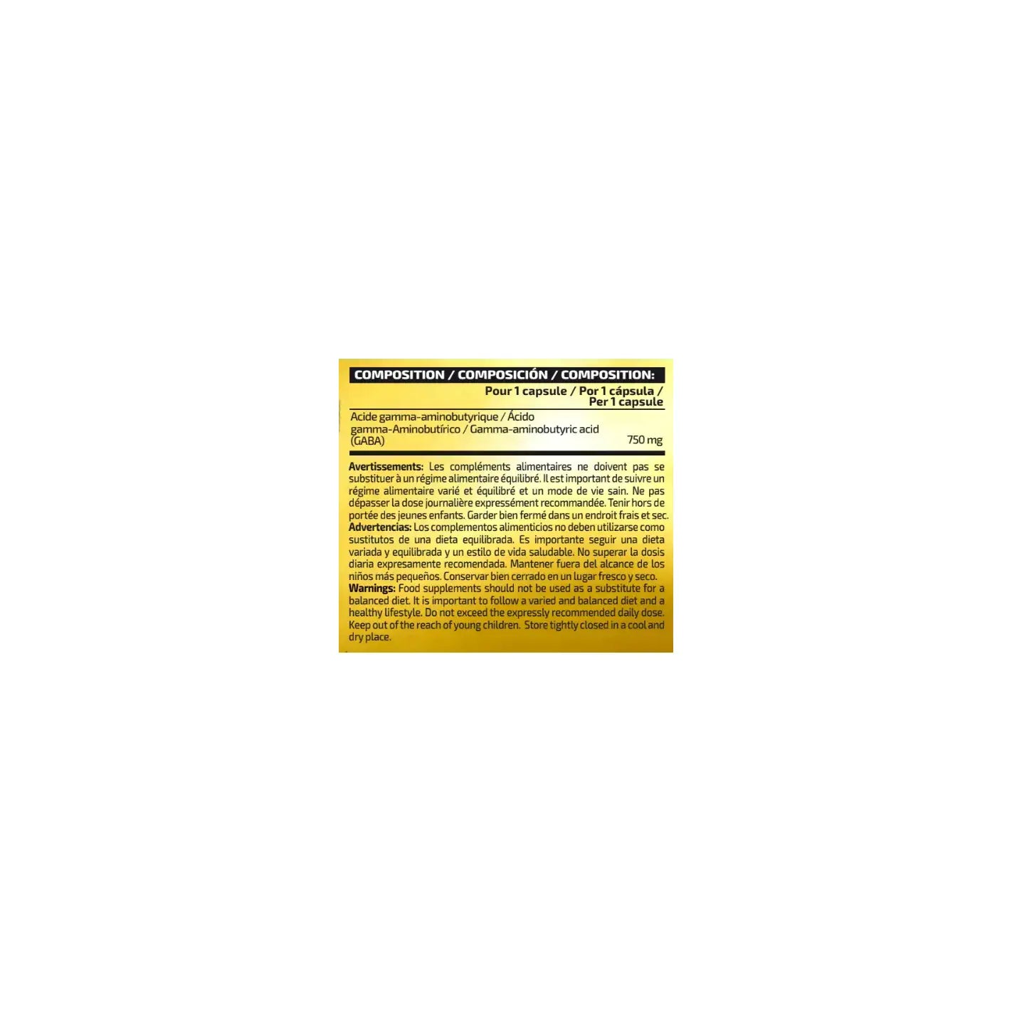 IO Genix GABA Professional - Complexe Relaxation Équilibre Mental IO.GENIX