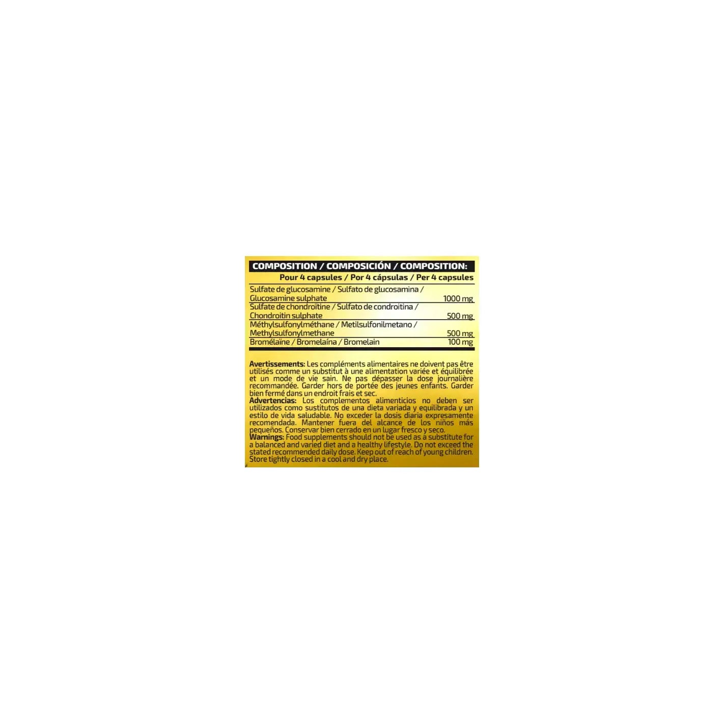 IO Genix Glucosamine Complex - Glucosamine Chondroïtine MSM IO.GENIX