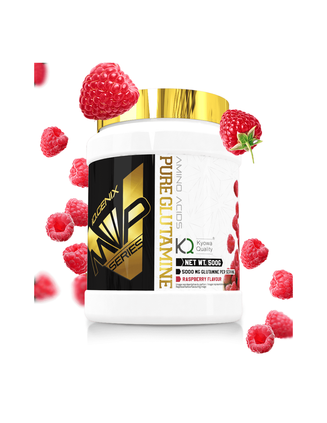 IO.Genix Glutamine Kyowa 500g IO.GENIX KISS NUTRITION Montpellier