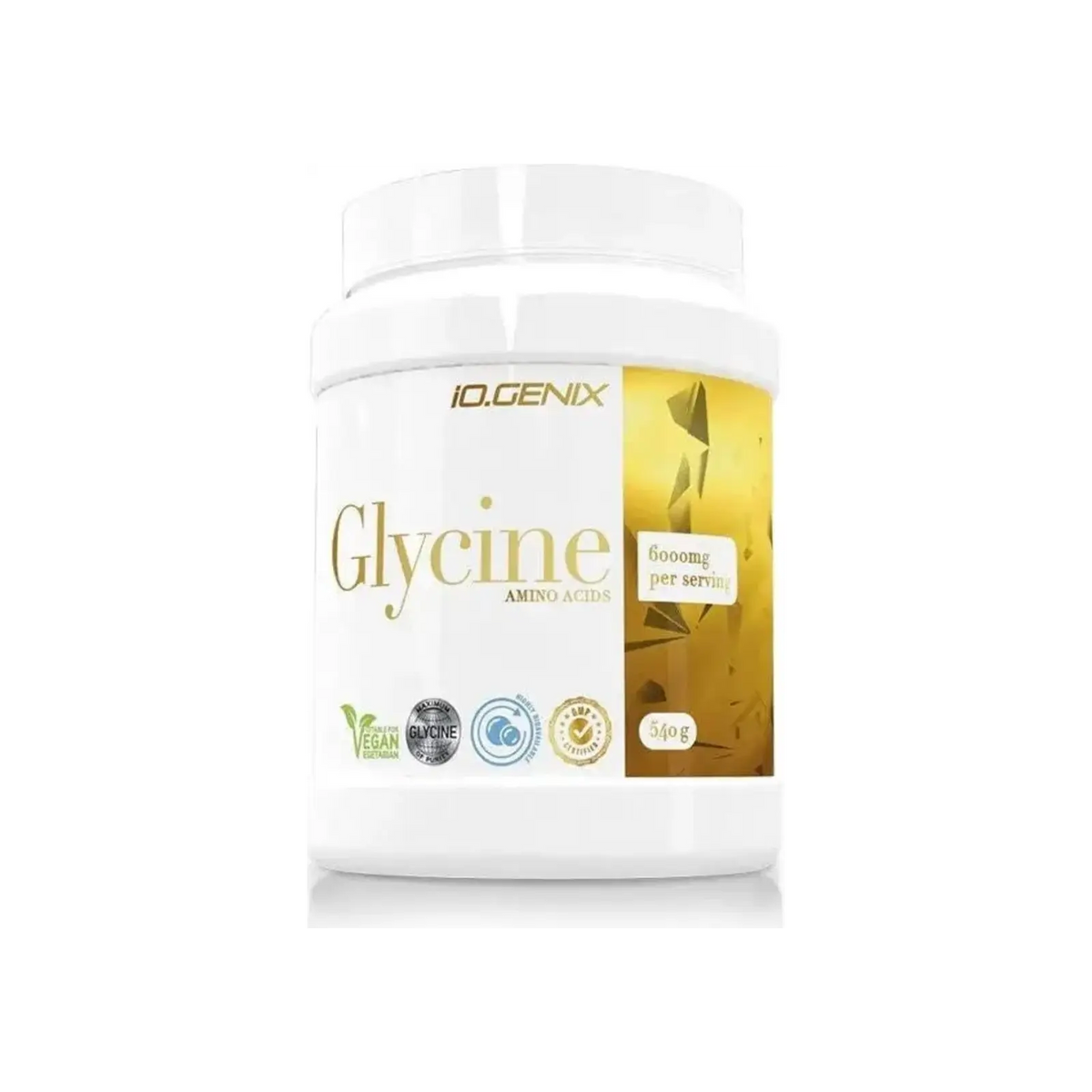 IO Genix Glycine - pure amino acid powder