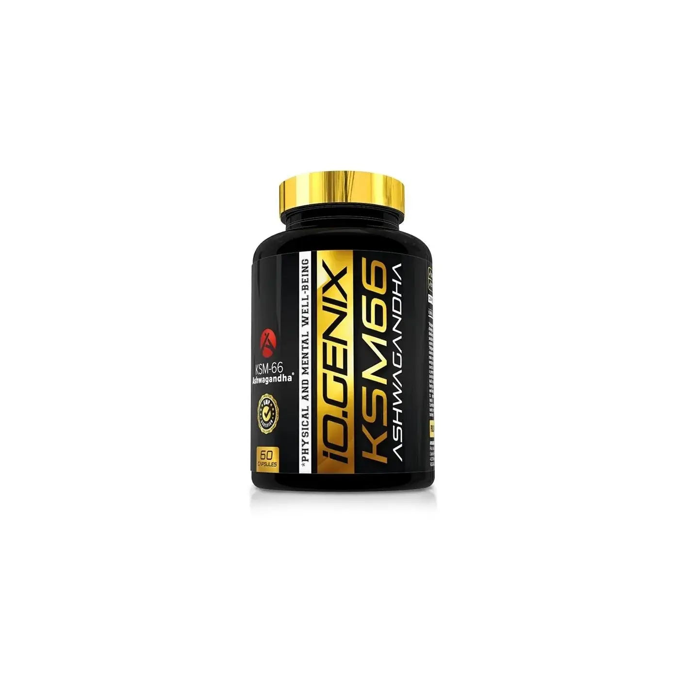 IO Genix KSM-66 Ashwagandha - Adaptogène Stress Équilibre Mental IO.GENIX
