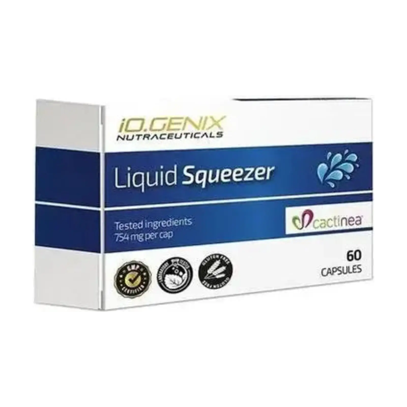 IO Genix Liquid Squeezer, prémium természetes vízhajtó Cactineával