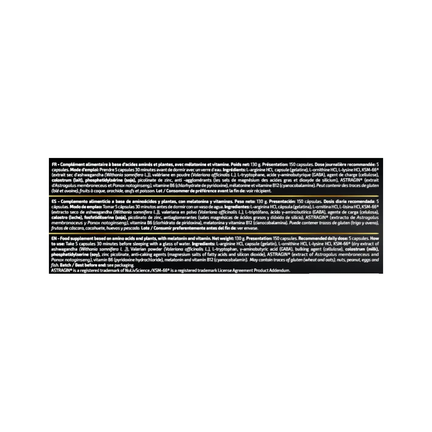 IO Genix Luxury GH Night Recovery - Sommeil Réparateur IO.GENIX