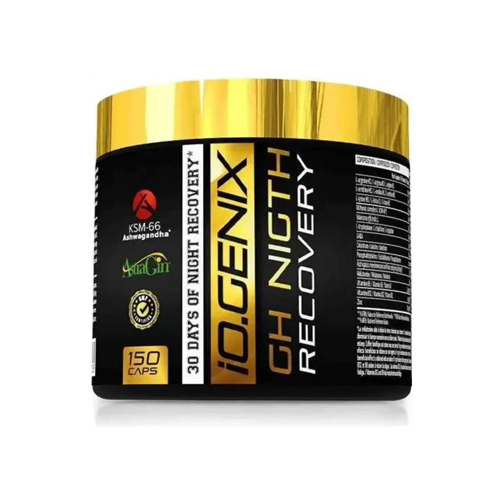 IO Genix Luxury GH Night Recovery, pihentető alvás és éjszakai regeneráló komplex