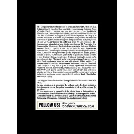 IO Genix Magnésium Bisglycinate - Absorption Optimale Albion® IO.GENIX