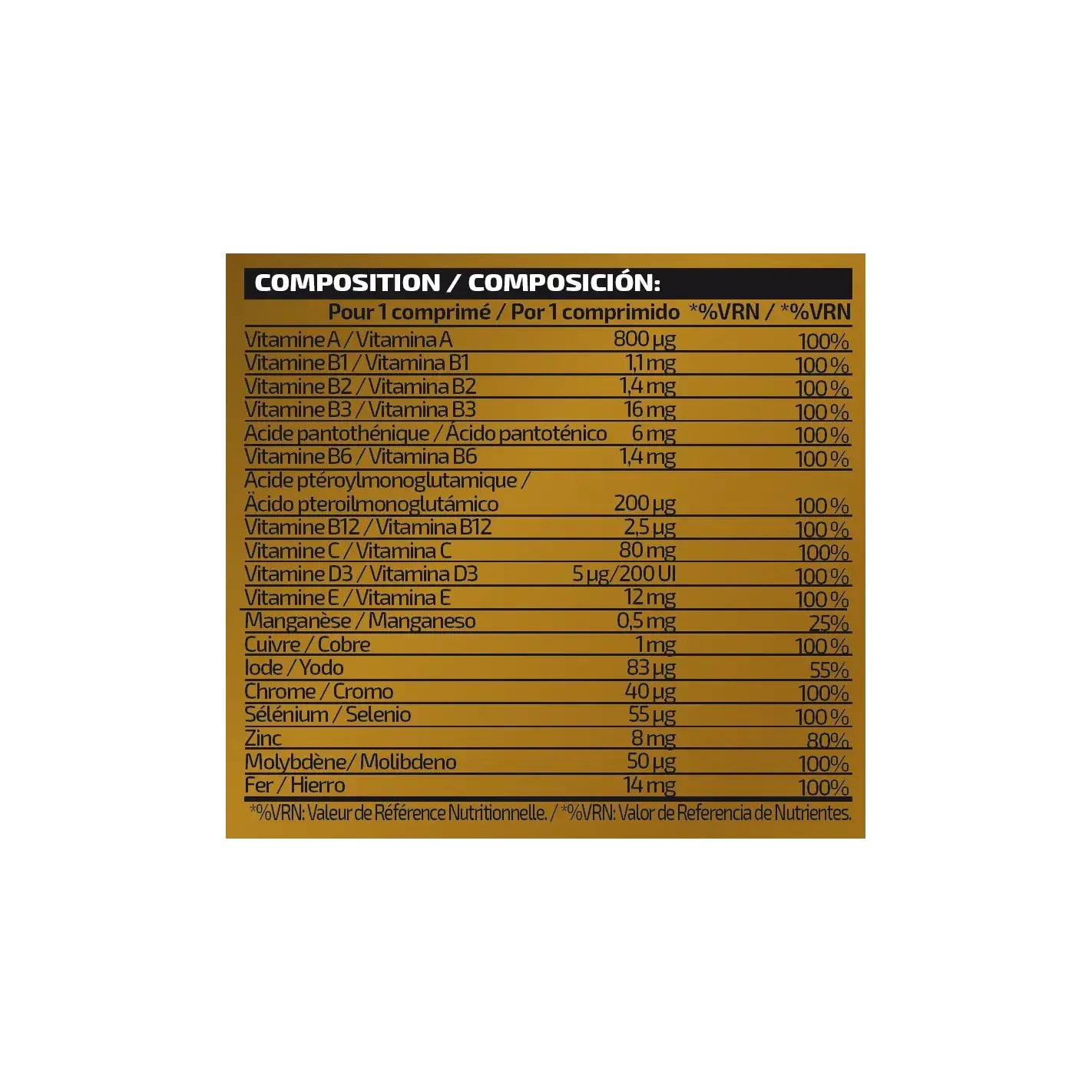 IO Genix Multivit - Vitamines Minéraux Vitalité Sport IO.GENIX