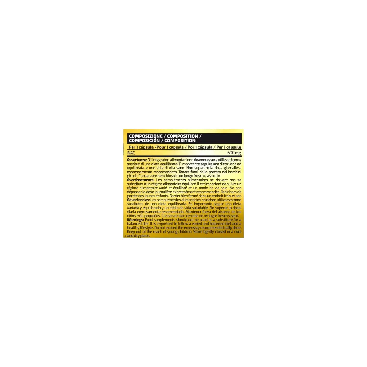 IO Genix NAC600 - N-Acétylcystéine Antioxydant Puissant IO.GENIX