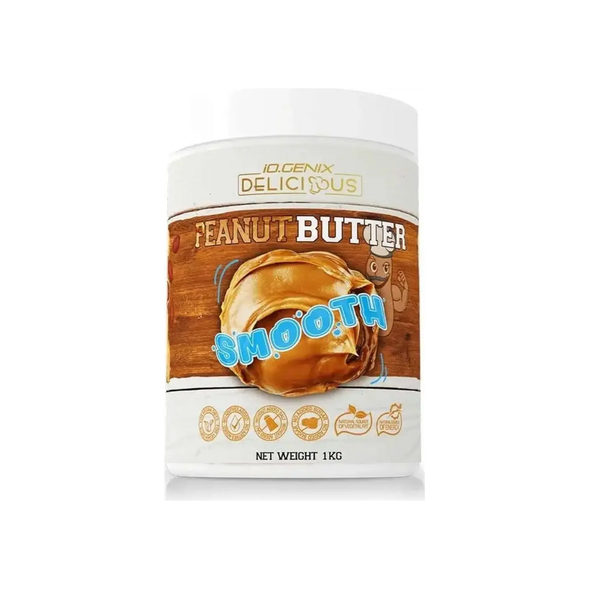 IO Genix Peanut Butter, 100% natural peanut purée