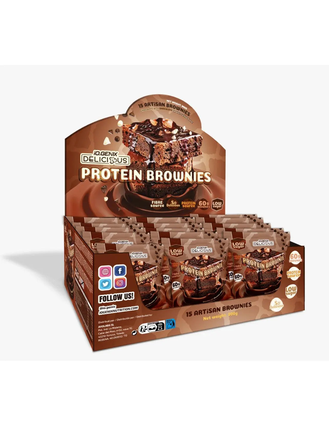 IO Genix Protein Brownie IO.GENIX