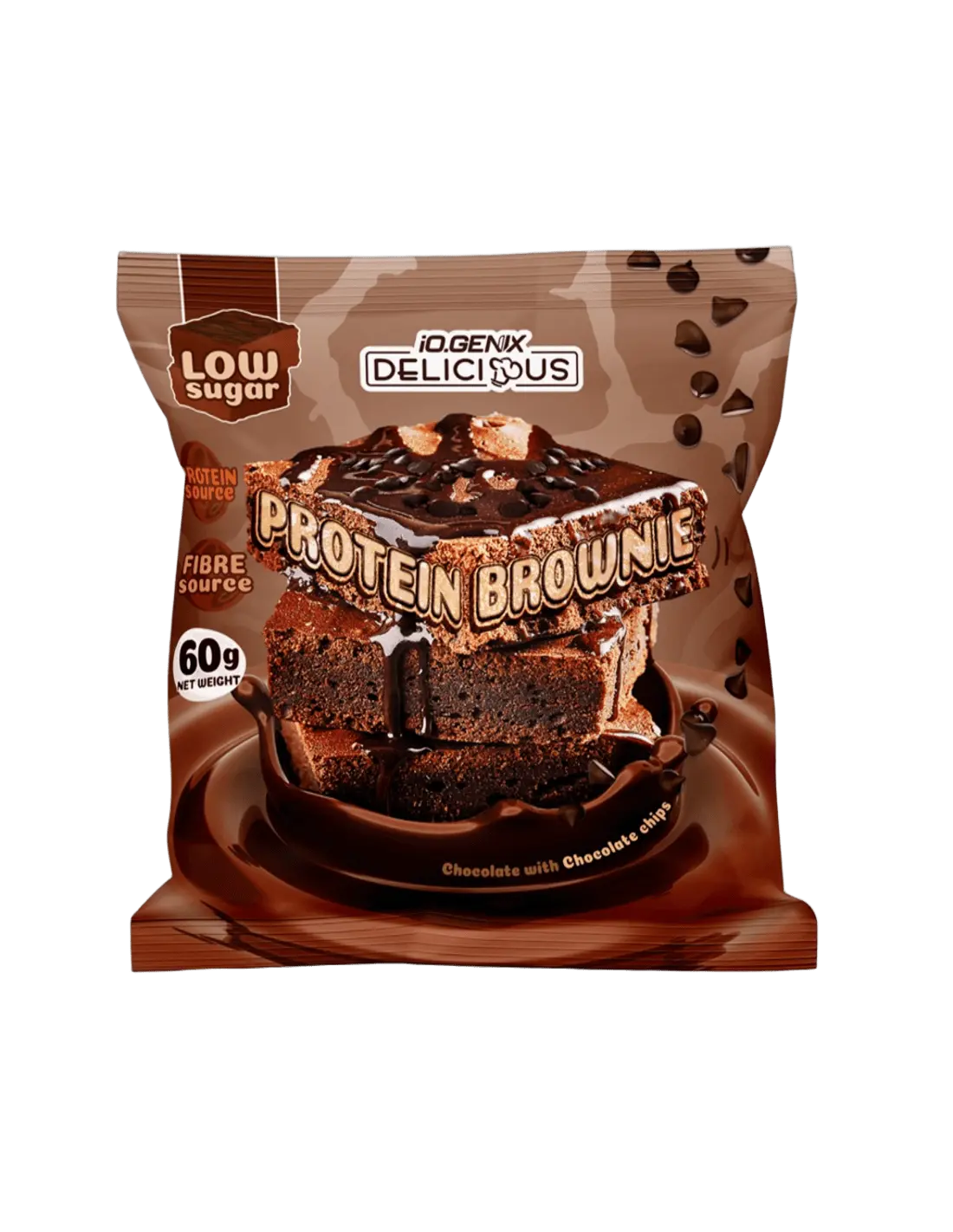 IO Genix Protein Brownie – kézműves fehérjés brownie IO.GENIX