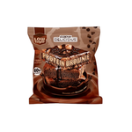 Sachet d'IO Genix Protein Brownie, brownie protéiné artisanal de 60 g, saveur Chocolat & Choco Chips