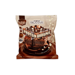 Sachet d'IO Genix Protein Brownie, brownie protéiné artisanal de 60 g, saveur Chocolat & White Choco Chips