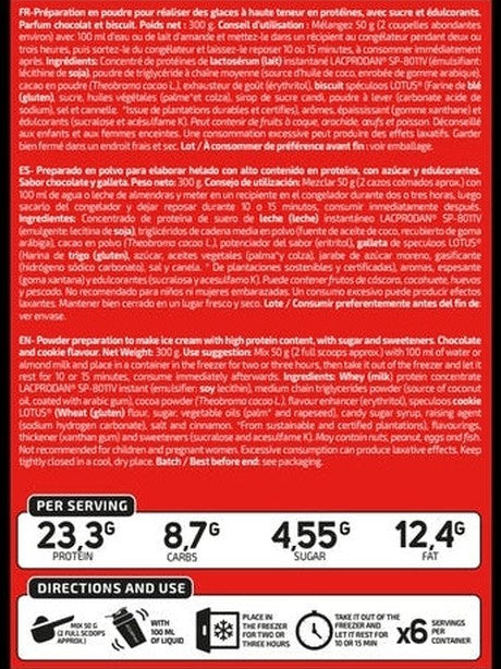 IO. Genix Protein Gelato 300g IO.GENIX KISS NUTRITION Montpellier
