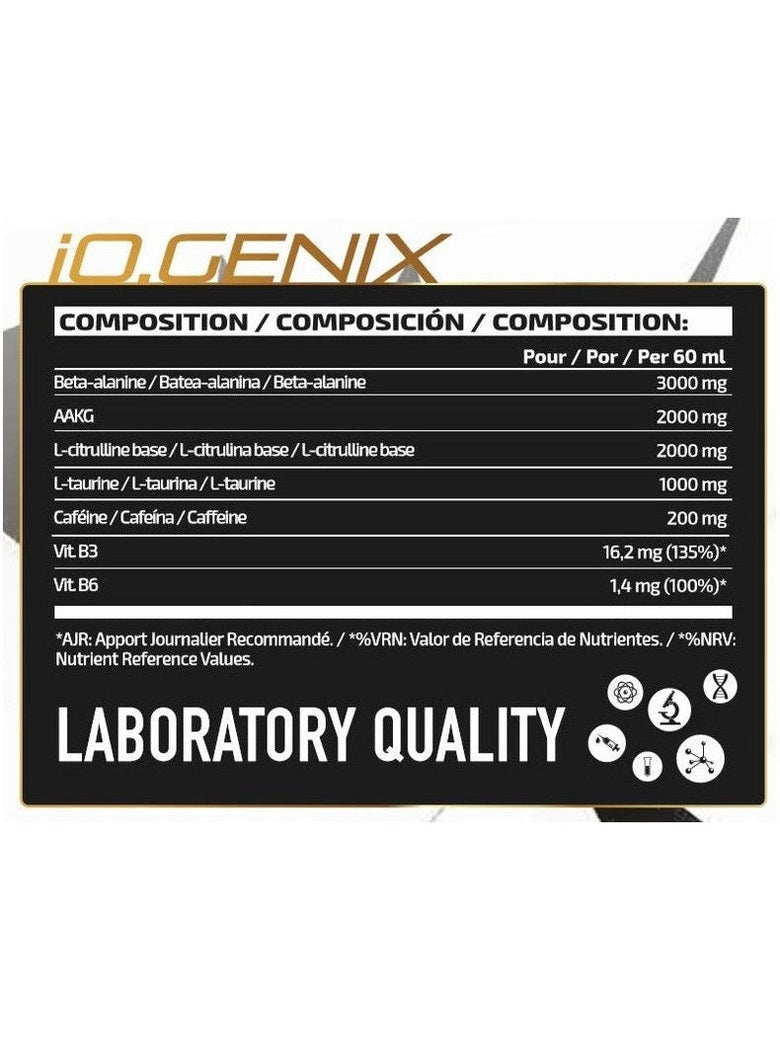IO.Genix Russian Roulette 60ml Unidose IO.GENIX KISS NUTRITION Montpellier