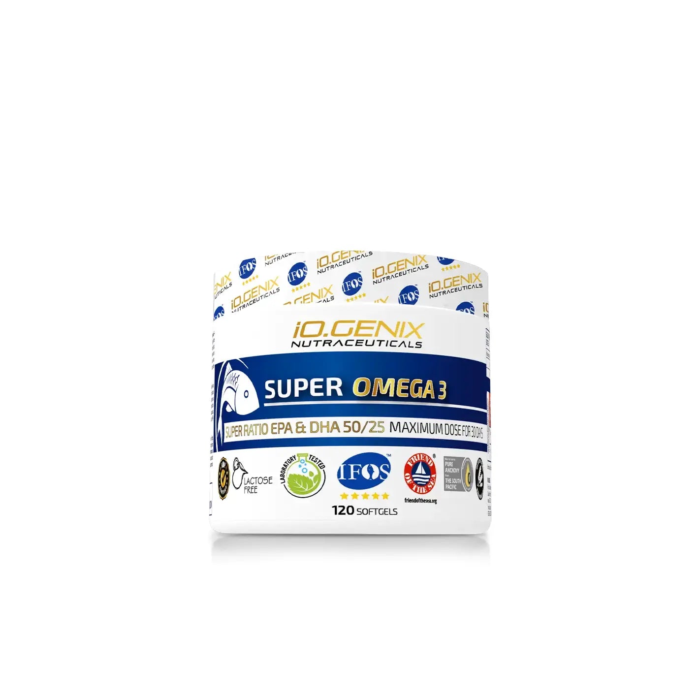 IO Genix Super Omega 3 Luxury - Ratio EPA/DHA Premium IO.GENIX