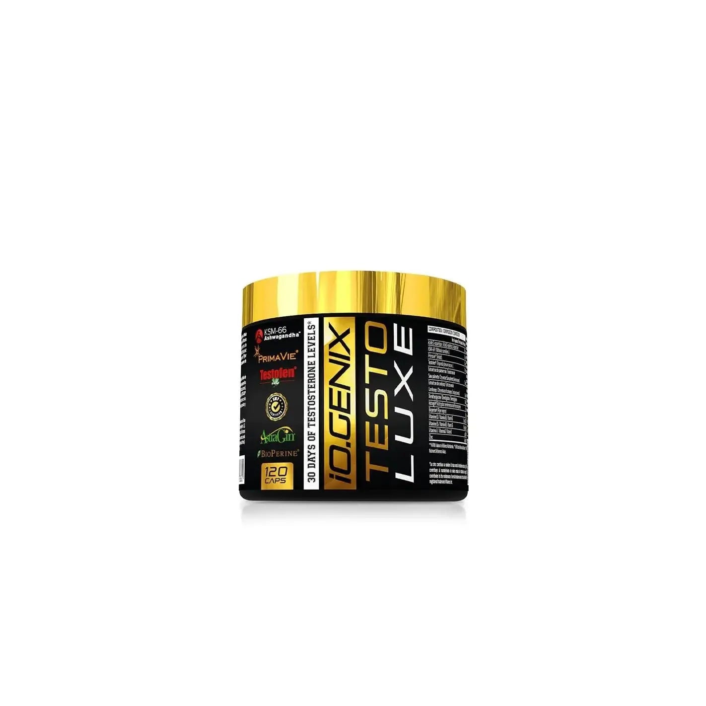 IO Genix TestoLuxe - Booster Hormonal Naturel Premium IO.GENIX