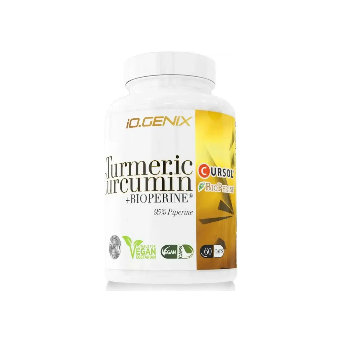 Curcuma BioPerine IO Genix du pack articulations