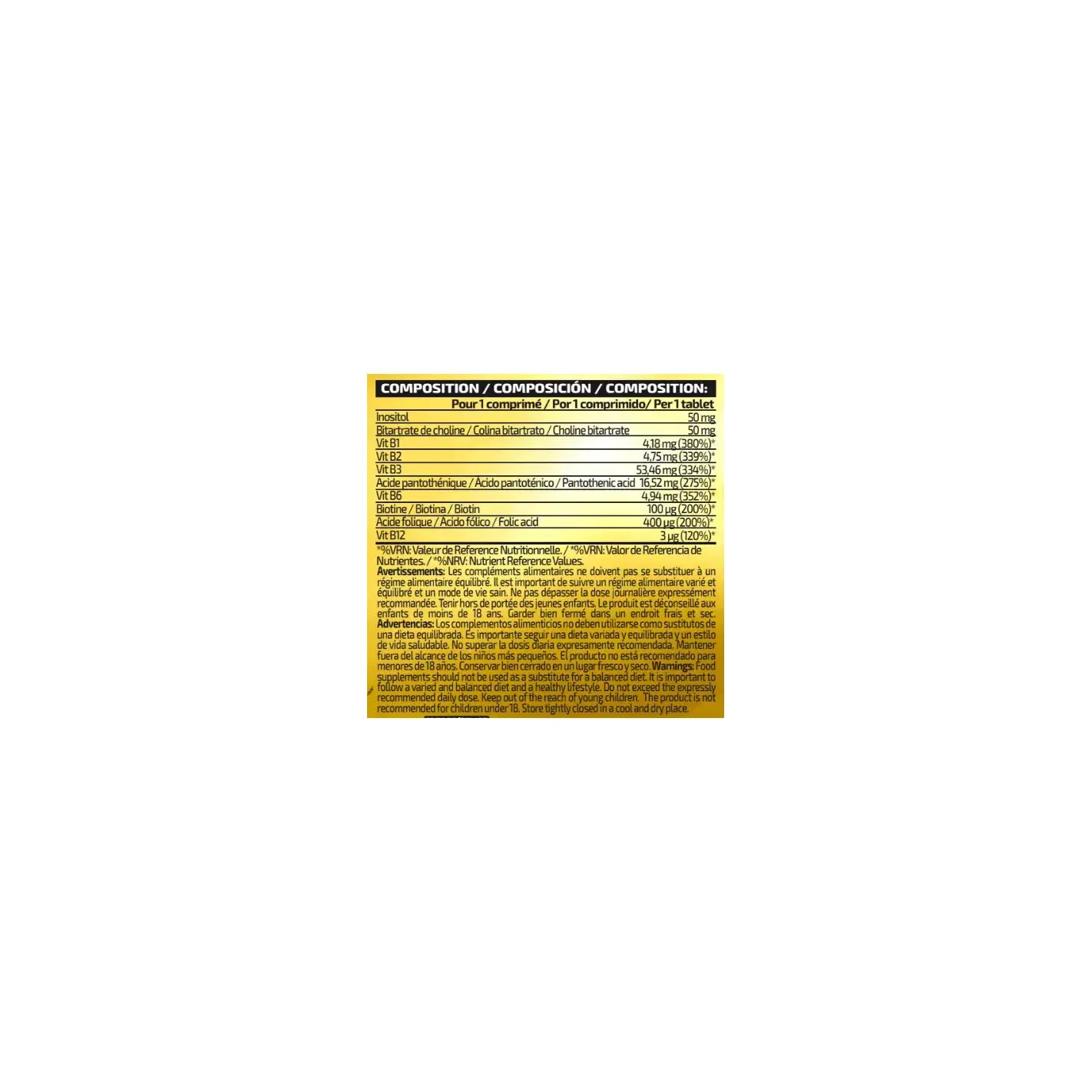IO Genix Vitamin B Complex - Complexe Métabolisme Énergétique IO.GENIX