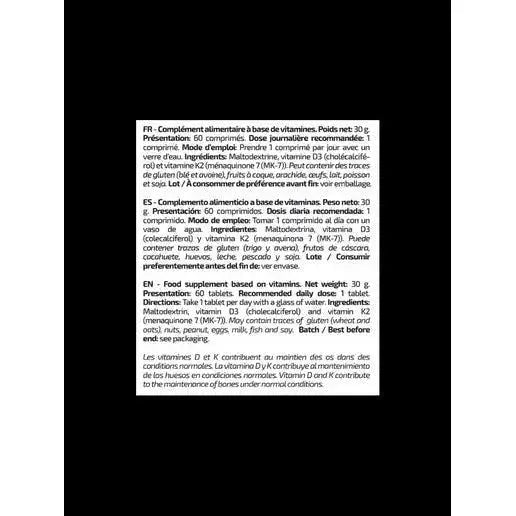 IO Genix Vitamin D3 K2 - Santé Os et Immunité IO.GENIX